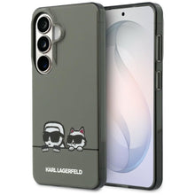 Заредете изображение във визуализатора на галерията – KARL LAGERFELD case for SAMSUNG S26 KLHMS26S6HPKACK (Magnetic IML K&amp;C Peekaboo) black
