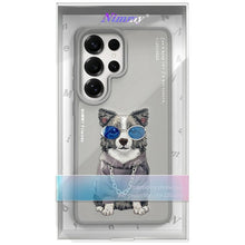 Заредете изображение във визуализатора на галерията – NIMMY case GLASSES COOL DOG for SAMSUNG S26 Ultra gray
