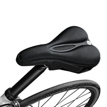 Заредете изображение във визуализатора на галерията – Rockbros LF047-B silicone gel bicycle seat cover size L - black
