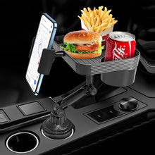 Заредете изображение във визуализатора на галерията – Car table with phone holder CP12 black
