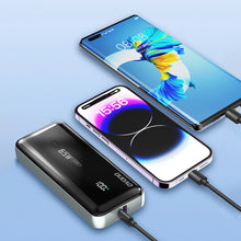 Заредете изображение във визуализатора на галерията – Dudao K65 Powerbank with USB-A / USB-C Display 20000mAh 65W - Black
