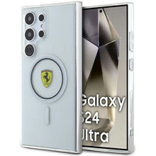 Заредете изображение във визуализатора на галерията – Ferrari IML Transp Inner Circle Line MagSafe case for Samsung Galaxy S24 Ultra - black
