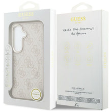 Заредете изображение във визуализатора на галерията – GUESS case for SAMSUNG S26 Plus GUHMS26MP4MSEGCP (4G Embossed Ring MagSafe) pink
