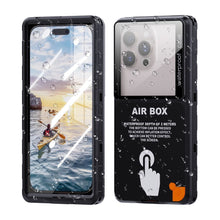 Заредете изображение във визуализатора на галерията – Waterproof case SHELLBOX AIRBOX MAX 6.9 universal black
