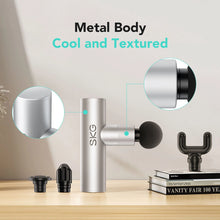 Заредете изображение във визуализатора на галерията – SKG F3 Lite massage gun for the whole body - silver

