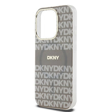 Заредете изображение във визуализатора на галерията – Original Case DKNY hardcase IML Mono &amp; Stripe MagSafe DKHMP15LHRHSEE for Iphone 15 Pro beige

