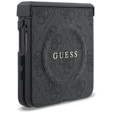 Заредете изображение във визуализатора на галерията – GUESS case for SAMSUNG GALAXY Z FLIP 8 compatible with MagSafe (4G Classic) black
