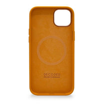 Заредете изображение във визуализатора на галерията – Decoded Silicone Case with MagSafe for iPhone 13 / iPhone 14 - orange
