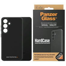 Заредете изображение във визуализатора на галерията – PanzerGlass HardCase with D3O® Bio and Military Grade Certification for Samsung Galaxy S24 - Transparent and Black
