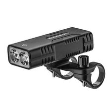 Заредете изображение във визуализатора на галерията – Rockbros 24310002001 bicycle light 850 lm with powerbank function + USB-C - USB-A cable - black
