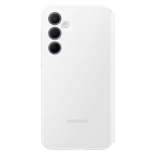 Заредете изображение във визуализатора на галерията – Samsung Smart View Wallet EF-ZA356CWEGWW case with flap for Samsung Galaxy A35 - white
