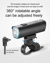Заредете изображение във визуализатора на галерията – Rockbros V9M-1000 front bicycle light 1000lm - black
