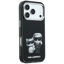 Заредете изображение във визуализатора на галерията – KARL LAGERFELD case for IPHONE 18 Pro /17 Pro compatible with MagSafe (Bodies Sketch) black
