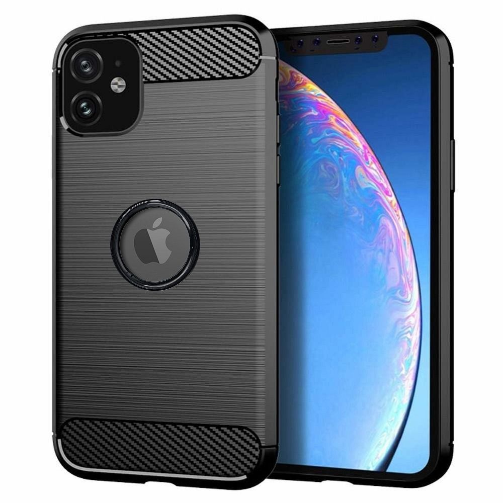 Гръб CARBON за IPHONE 11 черен