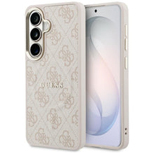 Заредете изображение във визуализатора на галерията – GUESS case for SAMSUNG S26 GUHMS26SP4MSEGCP (4G Embossed Ring MagSafe) pink
