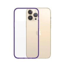 Заредете изображение във визуализатора на галерията – PanzerGlass ClearCase antibacterial Military Grade certified case for iPhone 13 Pro Max - transparent purple
