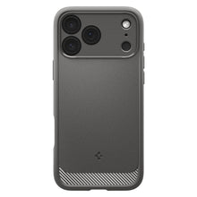 Заредете изображение във визуализатора на галерията – SPIGEN case RUGGED ARMOR MAG compatible with MagSafe for IPHONE 17 Pro Max gray
