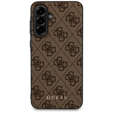 Заредете изображение във визуализатора на галерията – GUESS case for SAMSUNG A56 GUHCSA56G4GFBR (PU 4G Classic) brown
