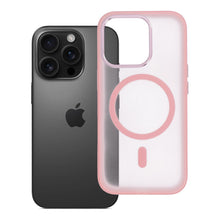 Заредете изображение във визуализатора на галерията – Case for iPhone 16 PRO Flexline Mag Cover compatible with MagSafe pink
