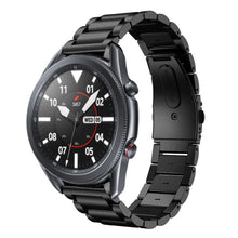 Заредете изображение във визуализатора на галерията – Tech-Protect Stainless bracelet for Samsung Galaxy Watch 3 45mm - black
