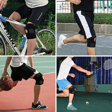 Заредете изображение във визуализатора на галерията – Rockbros LF1106L sports protector for patella and knee joint, size L - black (2 pcs.)
