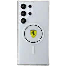Заредете изображение във визуализатора на галерията – Ferrari IML Transp Inner Circle Line MagSafe case for Samsung Galaxy S24 Ultra - black
