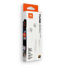 Заредете изображение във визуализатора на галерията – Wire earphones USB C JBL 305C white
