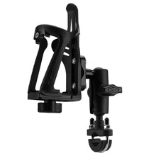 Заредете изображение във визуализатора на галерията – Rockbros 31210008002 handlebar bottle holder - black
