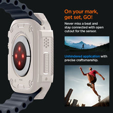 Заредете изображение във визуализатора на галерията – Spigen Rugged Armor case for Apple Watch Ultra 1 / 2 (49 mm) - beige
