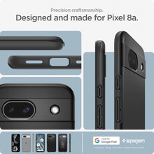 Заредете изображение във визуализатора на галерията – Spigen Thin Fit case for Google Pixel 8A - matte black
