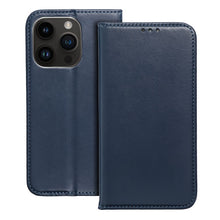 Заредете изображение във визуализатора на галерията – Smart Magneto book case for IPHONE 16 PRO MAX navy
