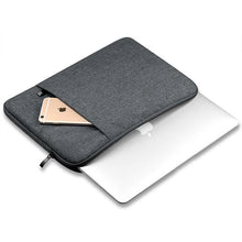 Заредете изображение във визуализатора на галерията – Tech-Protect Sleeve for a 13-14" laptop - dark gray
