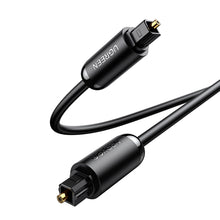 Заредете изображение във визуализатора на галерията – Ugreen AV122 70893 Optical Audio Toslink/SPDIF Cable 3m - Black
