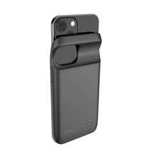 Заредете изображение във визуализатора на галерията – Tech-Protect PowerCase case for iPhone 12 mini / 13 mini with 4700mAh power bank - black
