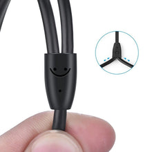 Заредете изображение във визуализатора на галерията – Ugreen AV116 10749 audio mini jack cable 3.5 mm (male) / 2RCA (male) 1m - black
