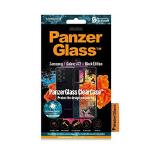 Заредете изображение във визуализатора на галерията – PanzerGlass ClearCase case for Samsung Galaxy A72 - transparent and black
