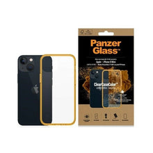 Заредете изображение във визуализатора на галерията – PanzerGlass ClearCase Antibacterial Military Grade Certified Case for iPhone 13 Mini - Transparent Yellow
