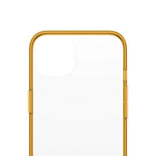 Заредете изображение във визуализатора на галерията – PanzerGlass ClearCase antibacterial case with Military Grade certificate for iPhone 13 / 14 / 15 - transparent yellow
