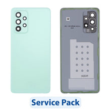Заредете изображение във визуализатора на галерията – ServicePack Back Cover for SAMSUNG A52s 5G A528B GH82-26858F Green
