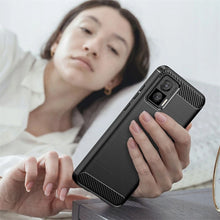Заредете изображение във визуализатора на галерията – Tech-Protect TPUCarbon case for Motorola Edge 30 Neo - black
