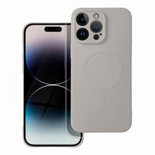 Заредете изображение във визуализатора на галерията – SILICONE MAG COVER case compatible with MagSafe for SAMSUNG A27 grey titatnium
