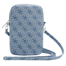 Заредете изображение във визуализатора на галерията – Guess Zip 4G Triangle bag - blue
