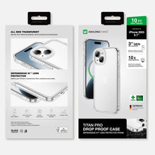 Заредете изображение във визуализатора на галерията – Amazing Thing Titan Pro Case 10FT IP156.7TPCL do Iphone 15 Plus transparent

