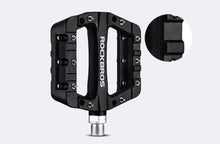 Заредете изображение във визуализатора на галерията – Rockbros 2017-12CBK Nylon Bicycle Pedal Set - Black
