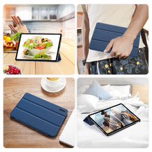 Заредете изображение във визуализатора на галерията – Dux Ducis Domo case with flap and smart sleep for Lenovo Tab M11 - blue

