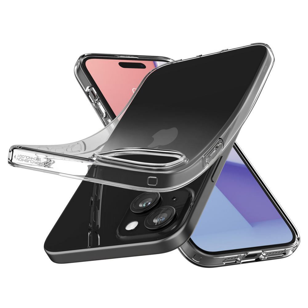 Оригинален гръб SPIGEN LIQUID CRYSTAL for IPHONE 15 прозрачен