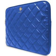 Заредете изображение във визуализатора на галерията – Guess 4G Quilted case for a 14" laptop - blue
