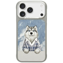 Заредете изображение във визуализатора на галерията – NIMMY case GENTLE PETS SERIES DOG compatible with MagSafe for IPHONE 18 Pro/17 Pro grey
