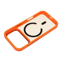 Заредете изображение във визуализатора на галерията – Case for iPhone 18 Pro / 17 Pro Forcell F-Protect Smoke Hybrid Premium compatible with MagSafe orange
