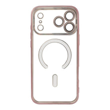 Заредете изображение във визуализатора на галерията – Case for iPhone 18 Pro Max / 17 Pro Max Electro Mag Cover compatible with MagSafe gold-rose
